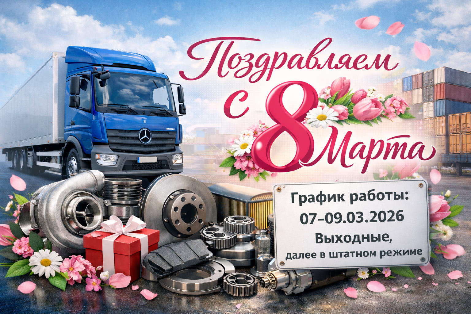 График работы 8 марта