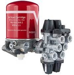 Блок подготовки воздуха в сборе Осушитель воздуха + 4х контурный, ver. Wabco PRO1001000