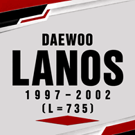 DAEWOO Lanos 1997-2002 (L=735)