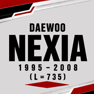DAEWOO Nexia 1995-2008 (L=735)