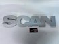Эмблема надпись "SCAN" Scania 6 серия 1937927 (уценка, царапины незначительные)