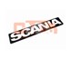 Эмблема табличка "Scania" на брызговик 1368246