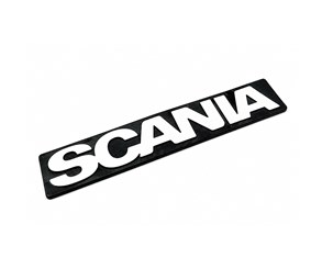 Эмблема табличка "Scania" на брызговик 1368246