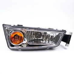 Фара противотуманная левая для тягачей HOWO SITRAK C7H (пластиковый бампер)