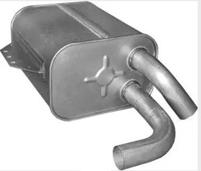 Глушитель основной Atego 904 38636