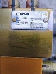 Клапан балансировочный в сборе XCMG 803000479