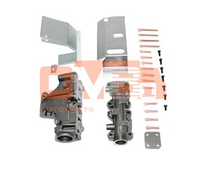 Коллектор выпускной MAN TGL D2066/D2676 состоит из 2-х частей 51081016356 заменяет 51081020077