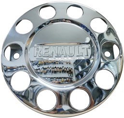 Колпак колеса RVI 10 болтов на колесо 11.75-22.5 нержавейка new