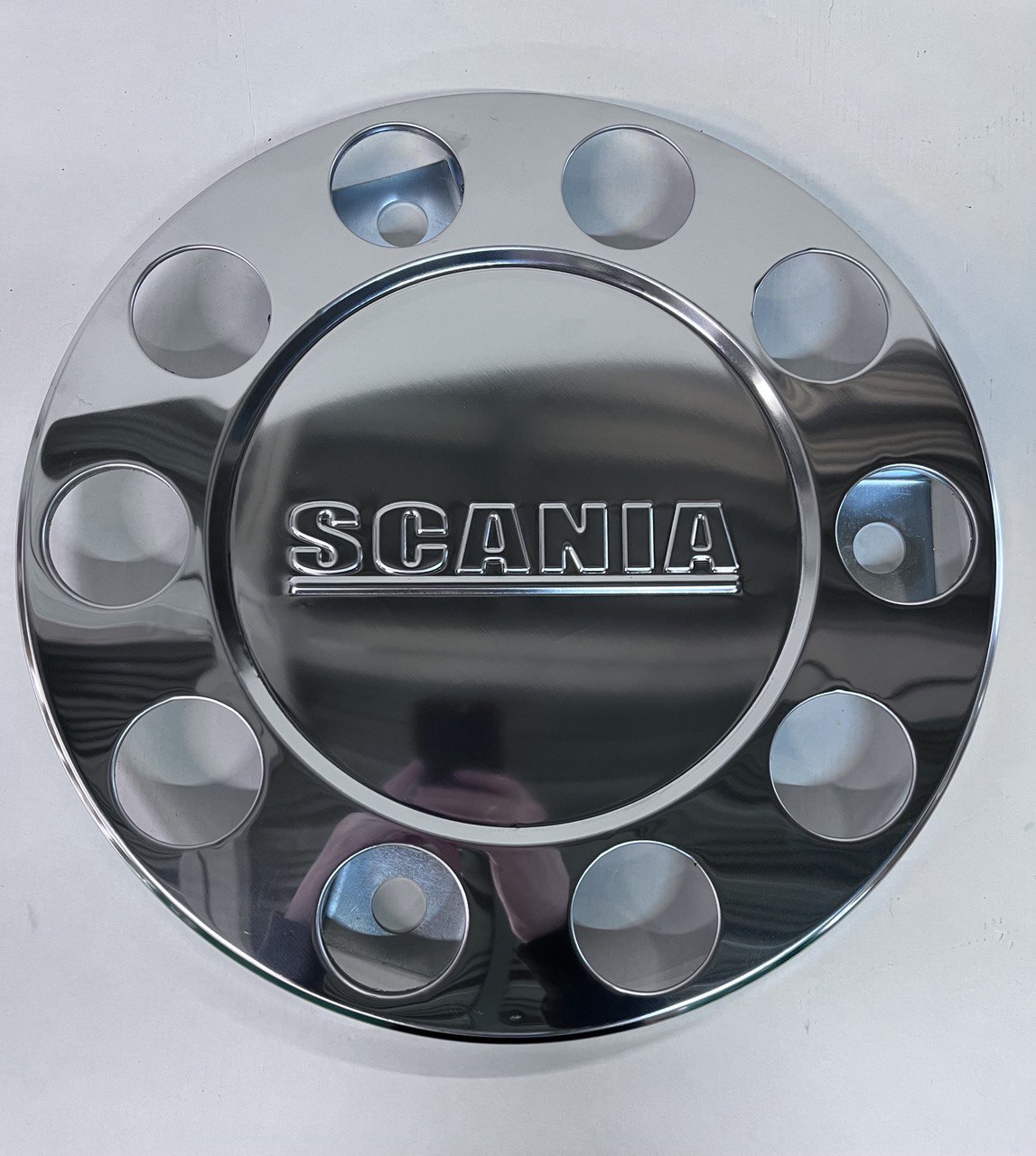 Колпак колеса Scania 10 болтов на колесо 11.75-22.5 нержавейка 1786571