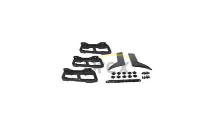 Комплект креплений солнцезащитного козырька MB Actros MP1 9418101114/9418100714/175028