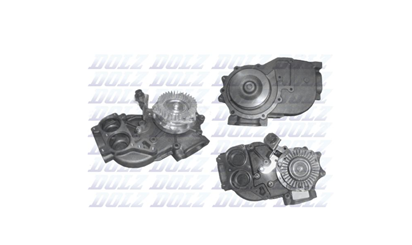 Насос водяной MB Actros MP2/3  OM501с вискомуфтой  A5412002701/M662
