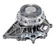 Насос водяной MB Actros MP4/5 Antos/Arocs OM471LA с вискомуфтой 4712001101/4702000401