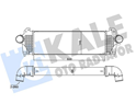 Охладитель наддувочного воздуха (интеркулер) Iveco Daily 5801526779
