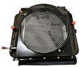Радиатор охлаждения XCMG ДВС WEICHAI LW300FN в сборе 803004119/XGSX01-64/252614841/800366083