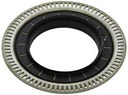 Сальник ступицы передней 75х110/134х10/17 с кольцом ABS