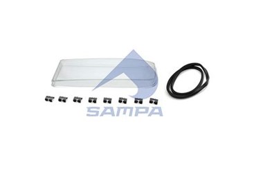 Стекло фары левое MB Actros/Axor