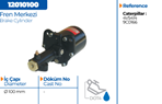 Тормозной цилиндр, энергоаккумулятор CAT 9C0166/4V5414