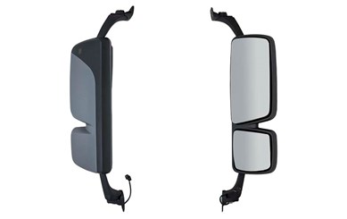 Зеркало MB Actros MP3 правое с электроприводом и подогревом серое